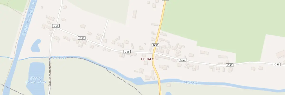 Plan du 1 Rue de l’Ailette à Bichancourt