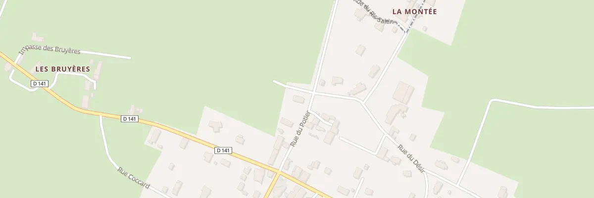 Plan du 15 Rue du Potier à Cesset