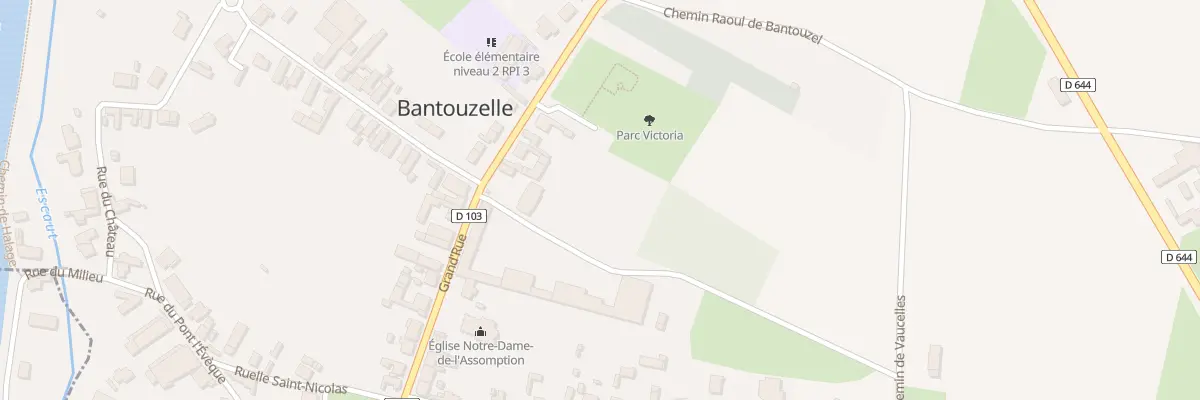 Plan du 80 Gr Grande Rue à Bantouzelle
