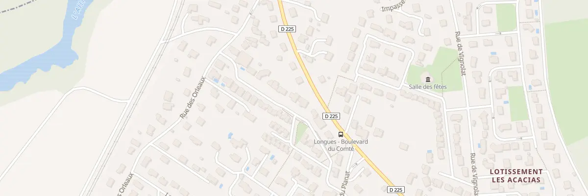 Plan du 196 Rue des Rives d’Allier à Vic-le-Comte