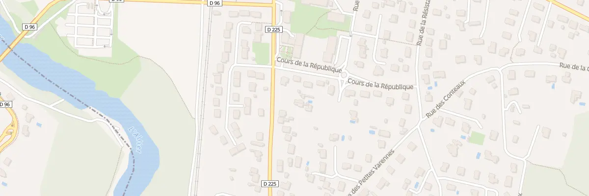 Plan du 958 Bd du Comté à Vic-le-Comte