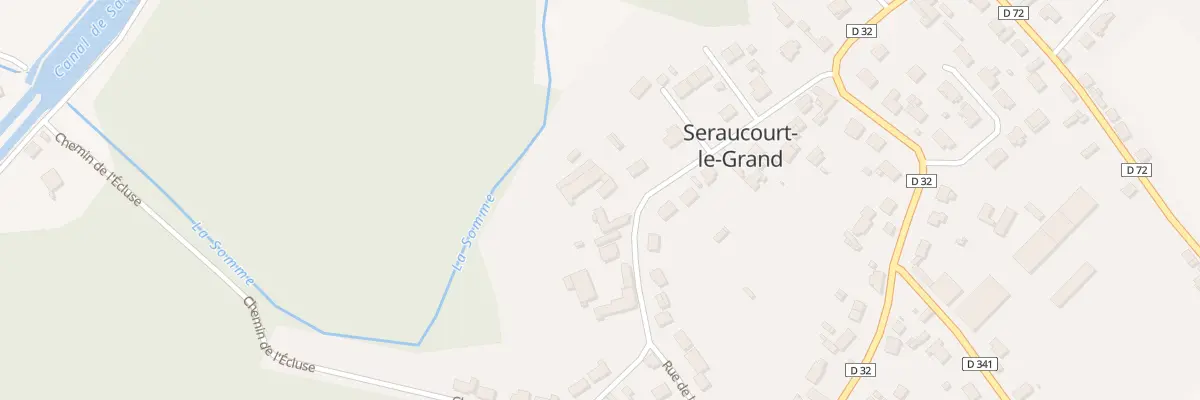 Plan du 17 Rue de la Grenouillère à Seraucourt-le-Grand