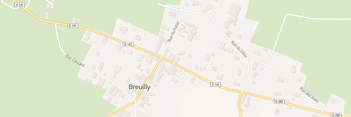 Plan du 3 Rue du Vignoble à Cesset