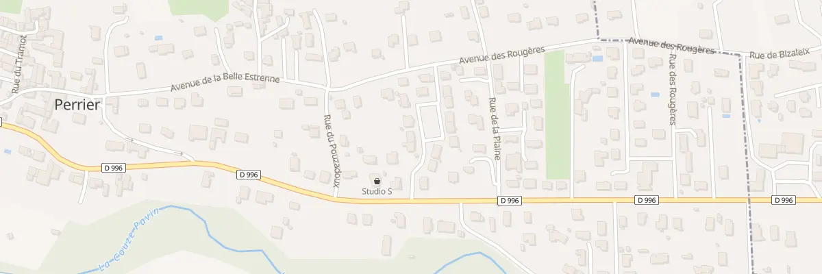 Plan du 5 Lot du Chaliot à Perrier