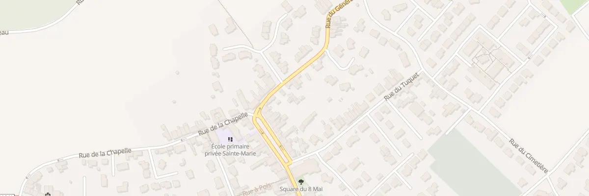 Plan du 4 Rue du Gal Leclerc à Chéreng