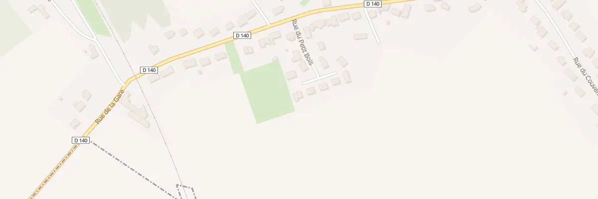 Plan du 8 Rue du Petit Bois à Abancourt