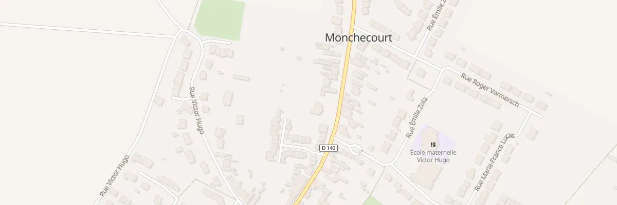 Plan du 19 Rue Waldeck Rousseau à Monchecourt