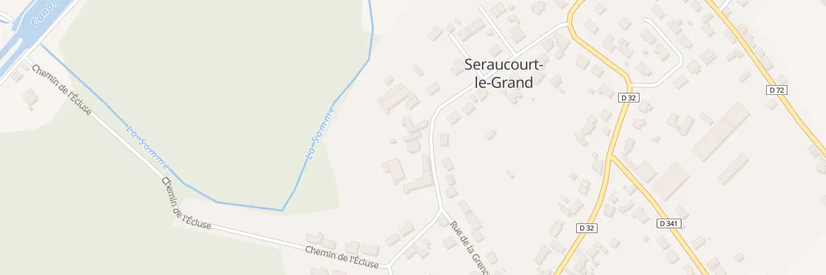 Plan du 19 Rue de la Grenouillère à Seraucourt-le-Grand