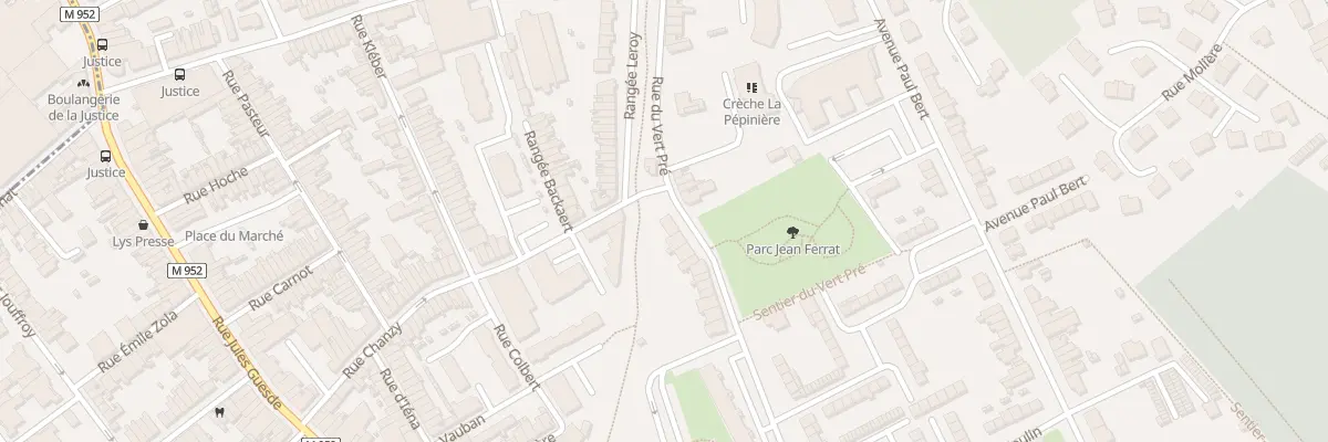 Plan du 224 Rue du Vert Pré à Lys-lez-Lannoy