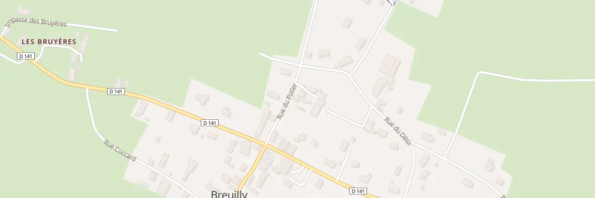 Plan du 12 Rue du Potier à Cesset