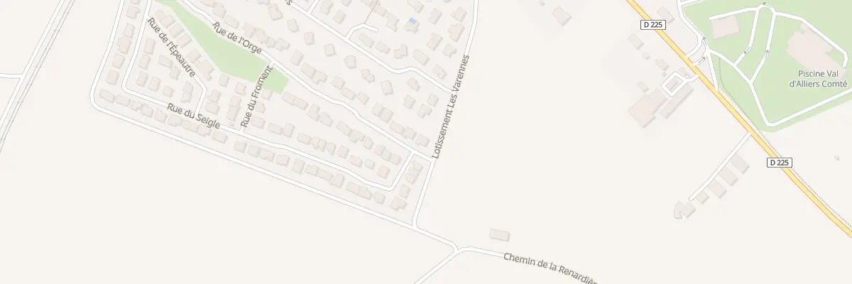 Plan du 403 Rue de l’Orge à Vic-le-Comte