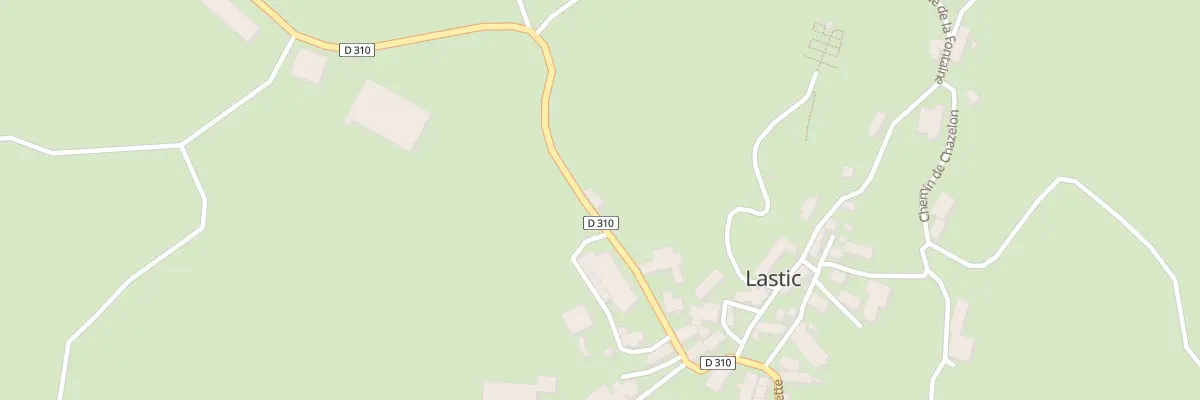 Plan du 5068 Laveissiere à Lastic