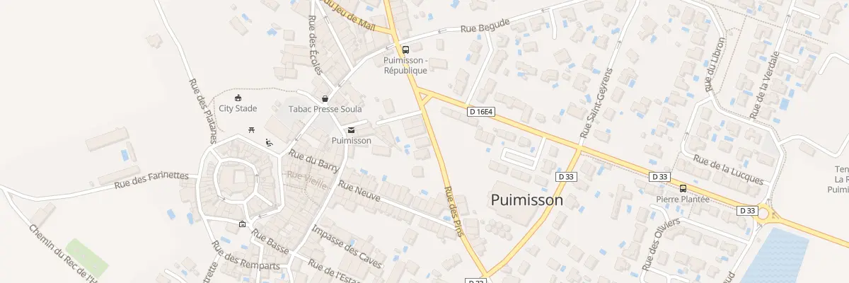 Plan du 9 Rue des Pins à Puimisson