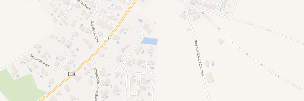 Plan du 2 Rue de l’Aramon à Puimisson