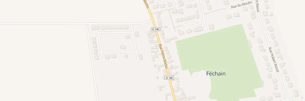 Plan du 61 Rue Pierre Bochu à Féchain