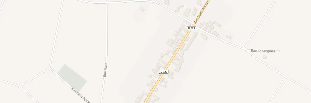 Plan du 63 Rue des Préaux à Serbonnes