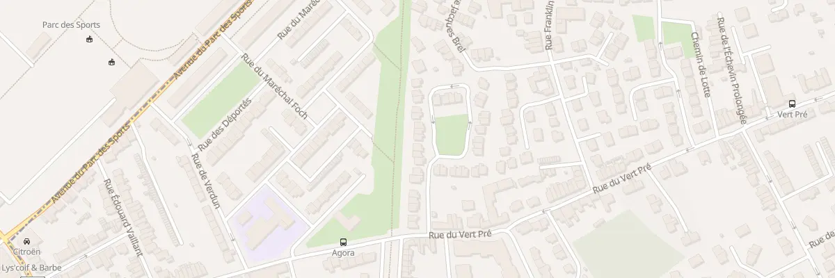 Plan du 21 Rue Jacques Prévert à Lys-lez-Lannoy