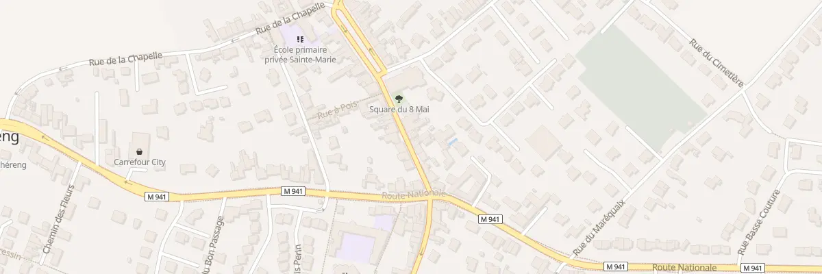 Plan du 22 Rue Clotaire Duquennoy à Chéreng