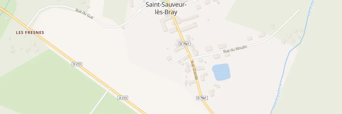 Plan du 21 Rue Grande à Saint-Sauveur-lès-Bray