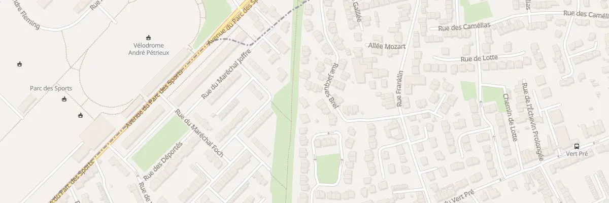 Plan du 9B Rue Jacques Brel à Lys-lez-Lannoy