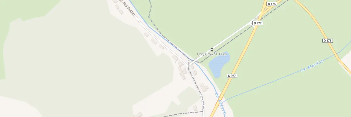 Plan du 189 Les Buttes à Urzy
