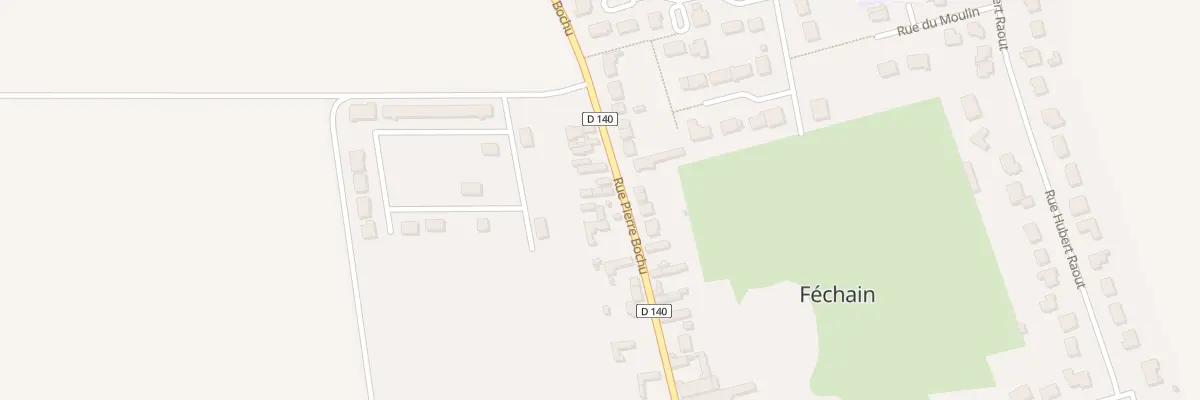 Plan du 59 Rue Pierre Bochu à Féchain