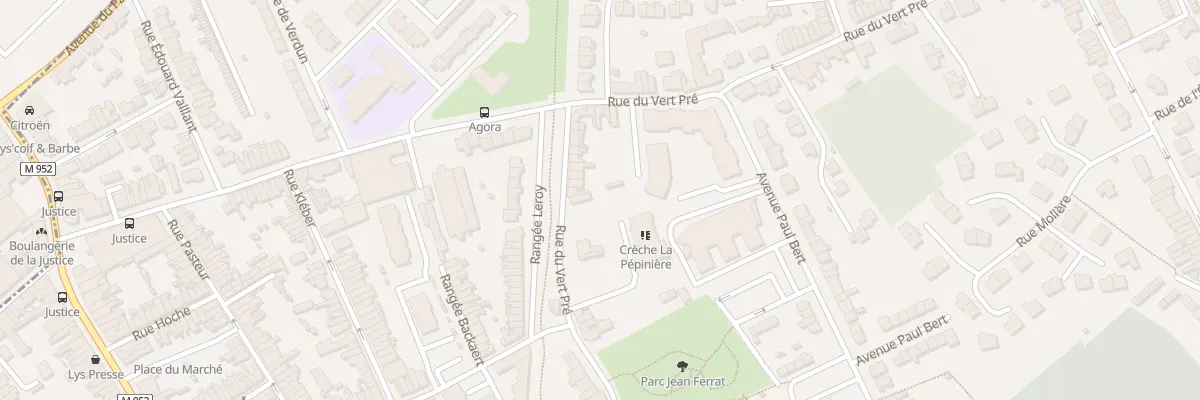 Plan du 53B Rue du Vert Pré à Lys-lez-Lannoy