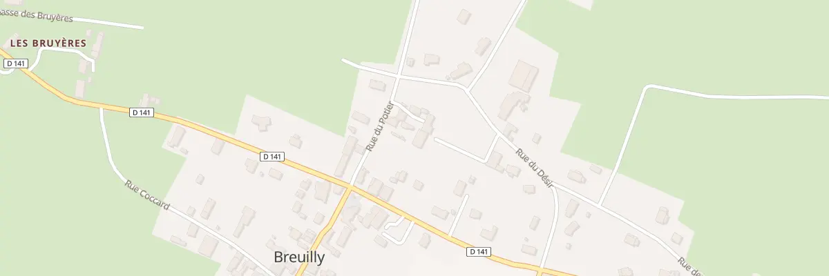 Plan du 10 Rue du Potier à Cesset