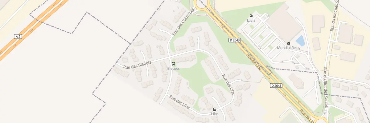 Plan du 6 Rue des Lilas à Neuville-Saint-Rémy