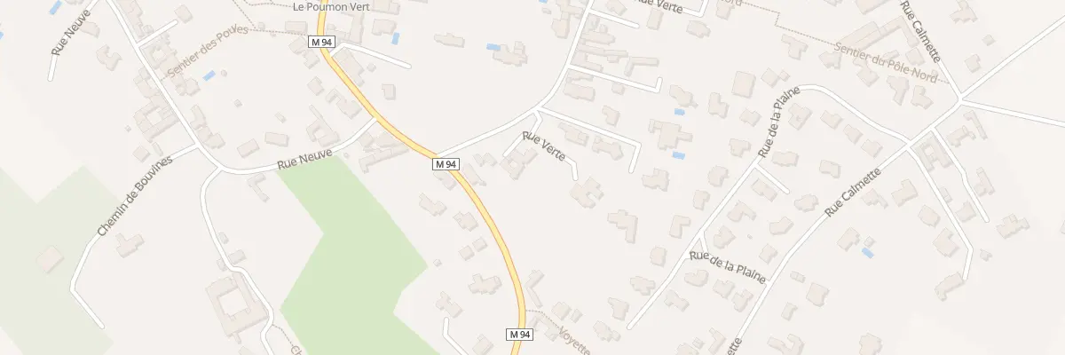 Plan du 2 Rue Verte à Gruson