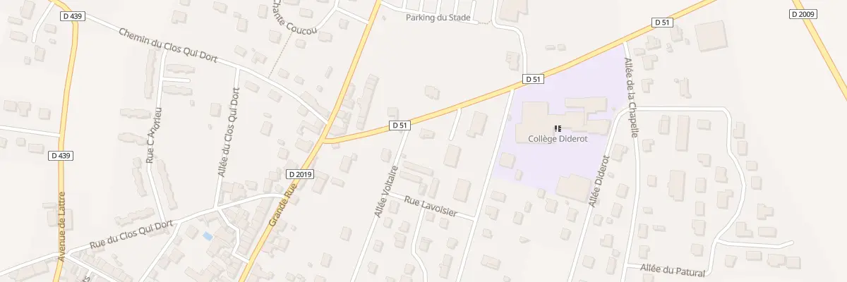 Plan du 6 Rte de Montpensier à Aigueperse