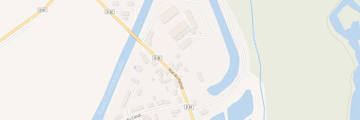 Plan du 13 Rue du Hamel à Seraucourt-le-Grand