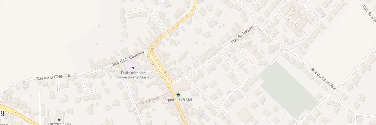 Plan du 5 Rue du Tuquet à Chéreng
