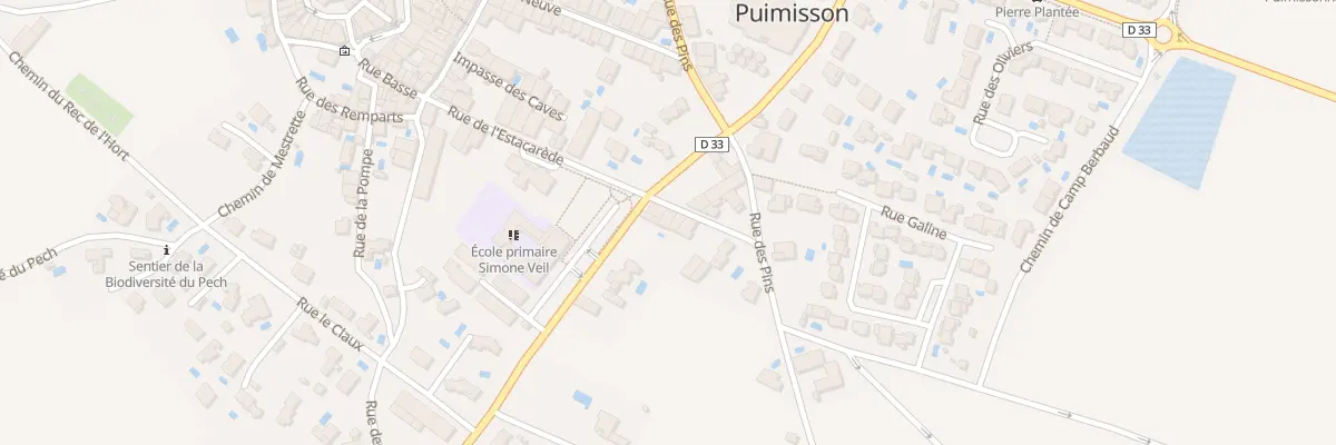 Plan du 9 Rue Estacarede à Puimisson
