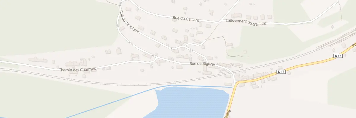 Plan du 10 Rue de Bigoret à Corcy