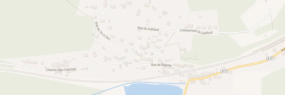 Plan du 7 Rue du Tir à l’Arc à Corcy