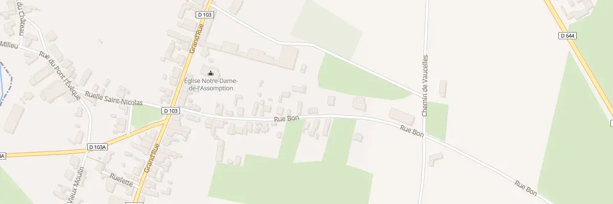 Plan du 15 Rue Bon à Bantouzelle