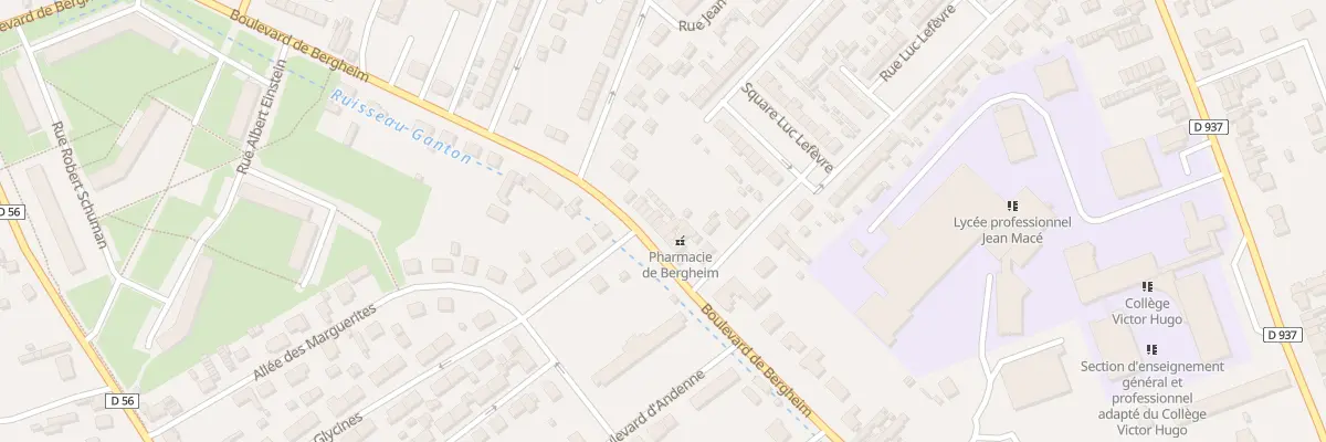 Plan du 46 Bd de Bergheim à Chauny