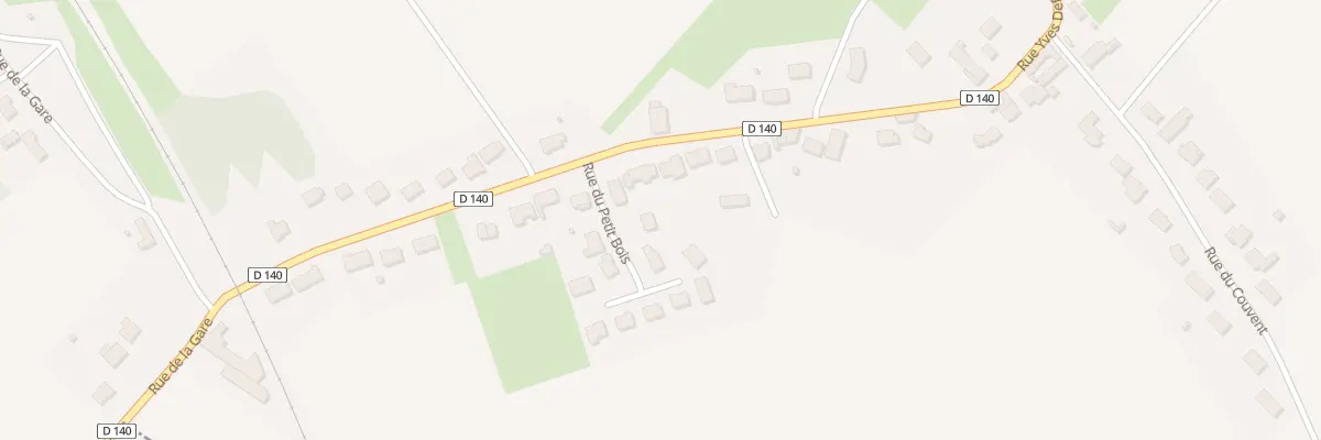 Plan du 1 Rue du Petit Bois à Abancourt