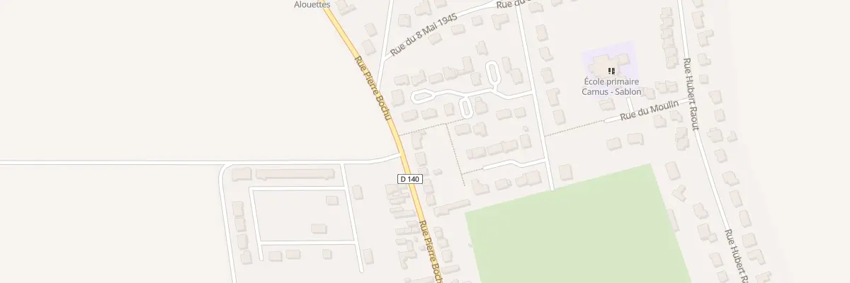 Plan du 66 Rue Pierre Bochu à Féchain
