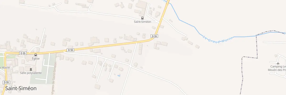 Plan du 1B Rue de la Montagne à Saint-Siméon