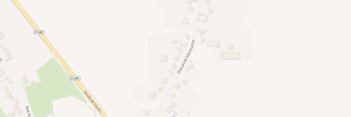 Plan du 585 Rue Jacob Martinache à Auchy-lez-Orchies