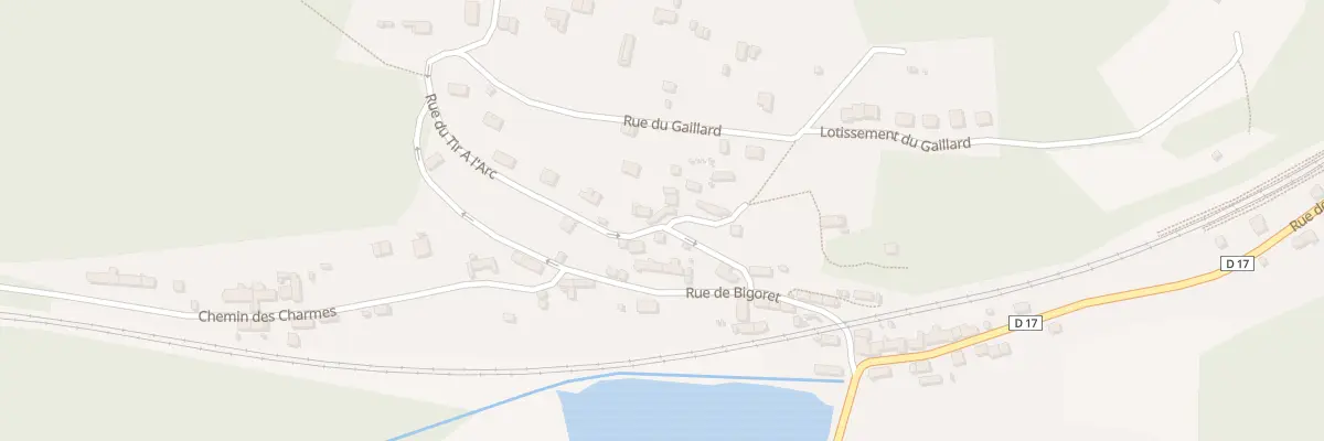 Plan du 9 Rue du Tir à l’Arc à Corcy