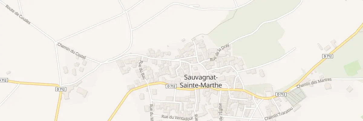 Plan du 20B Rue de la Conche à Sauvagnat-Sainte-Marthe