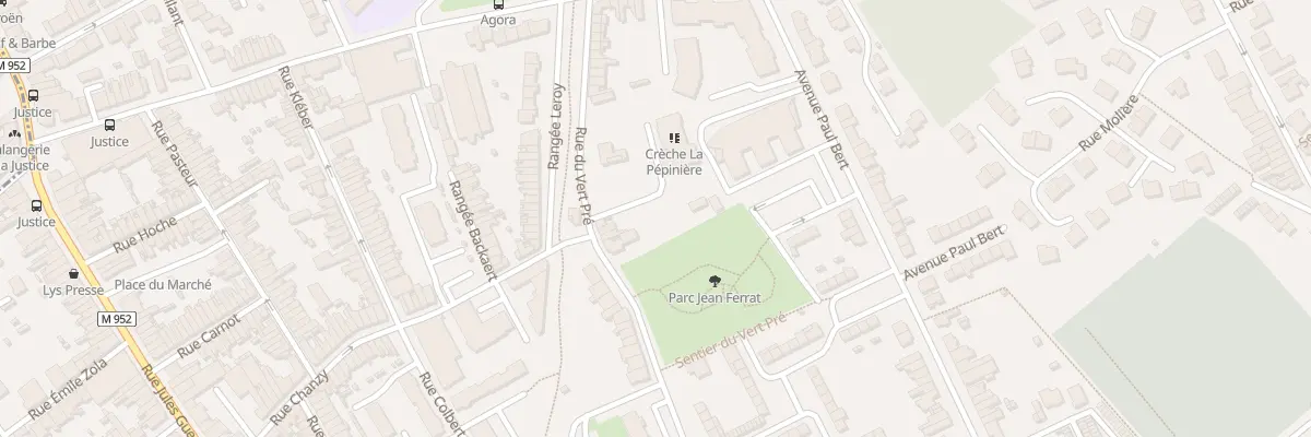 Plan du 59 Rue du Vert Pré à Lys-lez-Lannoy