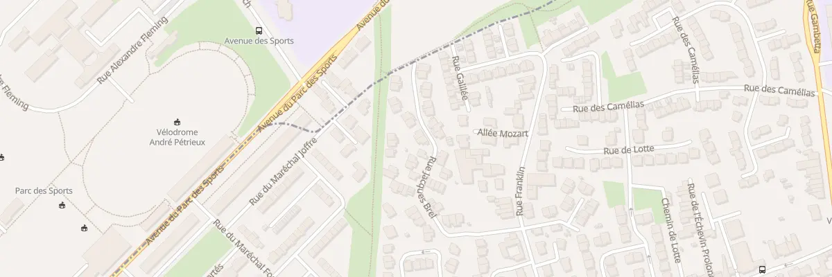 Plan du 27 Rue Jacques Brel à Lys-lez-Lannoy