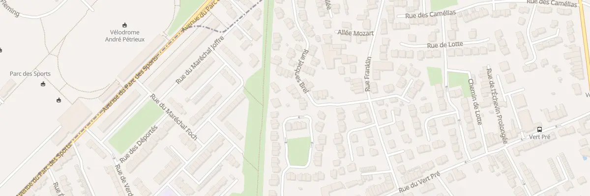 Plan du 5 Rue Jacques Brel à Lys-lez-Lannoy