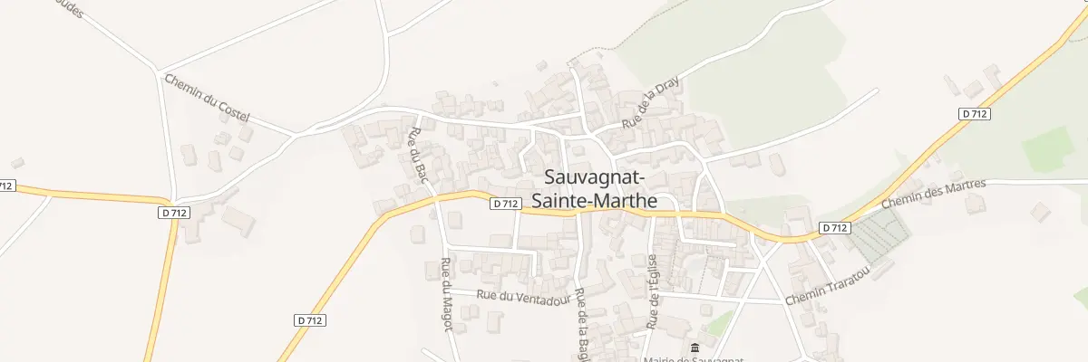 Plan du 5 Rue du Fourchat à Sauvagnat-Sainte-Marthe