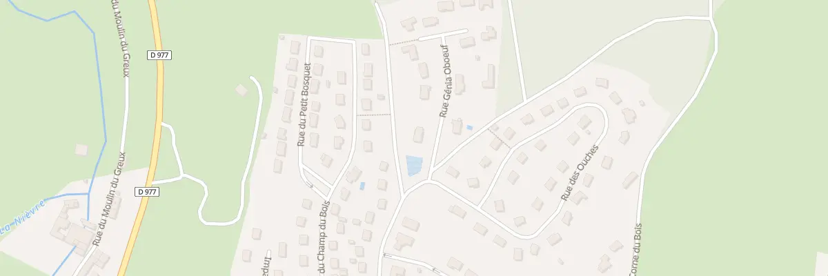 Plan du 1 Rue Génia Oboeuf à Urzy