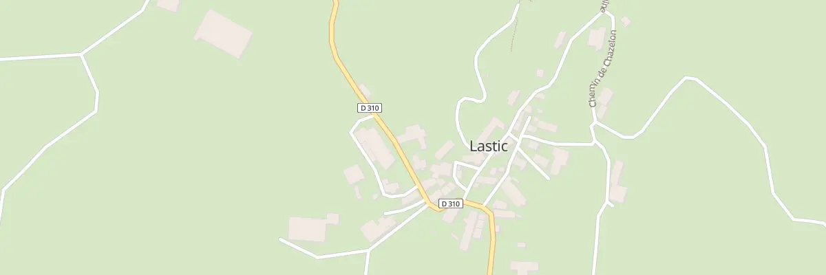 Plan du 6 Rue des Fontilles à Lastic